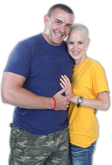 Jeremy and Alissa with Transform to Everest Jeremy and Alissa with Transform to Everest